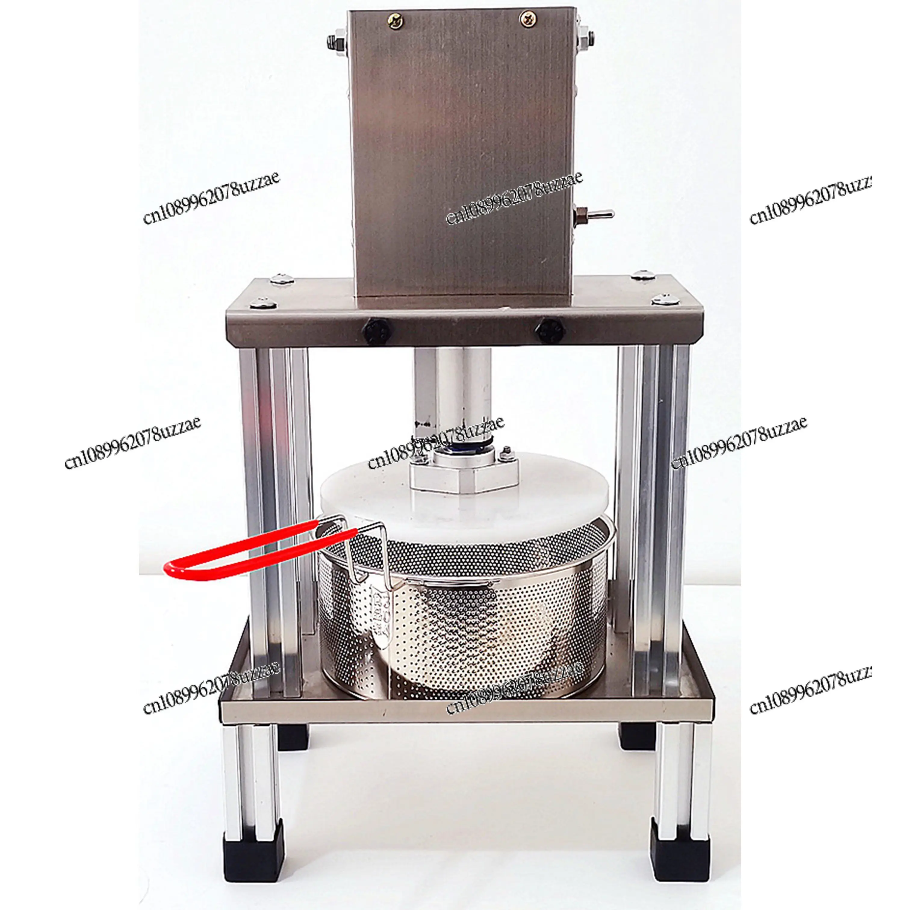 Herbal Press Electric Distillers Lees Traditional Medicine Vegetable Stuffing Extruder Slag Juice Separation Stainless