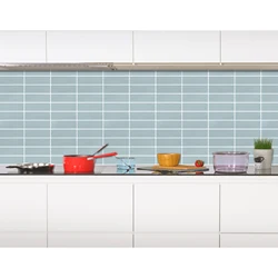 1sheet Washing Room Waterproof 3D Three -dimensional Self -stick Wall Stickers Kitchen Splash Anti -anti -piercing Board