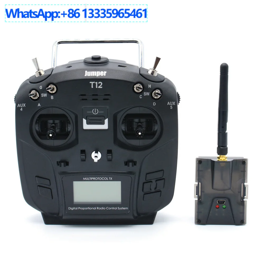 JUMPER T12 PLUS Model Aircraft Remote Control Hall Rocker Compatible FUTABA/DSM/Frsky/Wfly