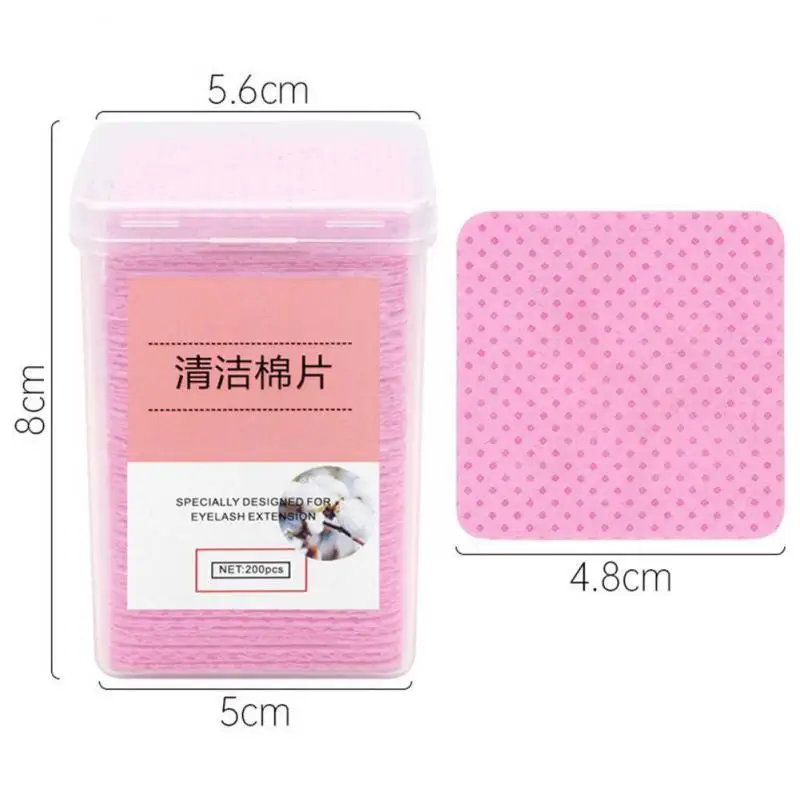 Cleaning Wipes Suitable For Cleaning Nails Non Woven Fabric Material Nail Polish Removal Eye Black Makeup Remover Wet Wipes Soft