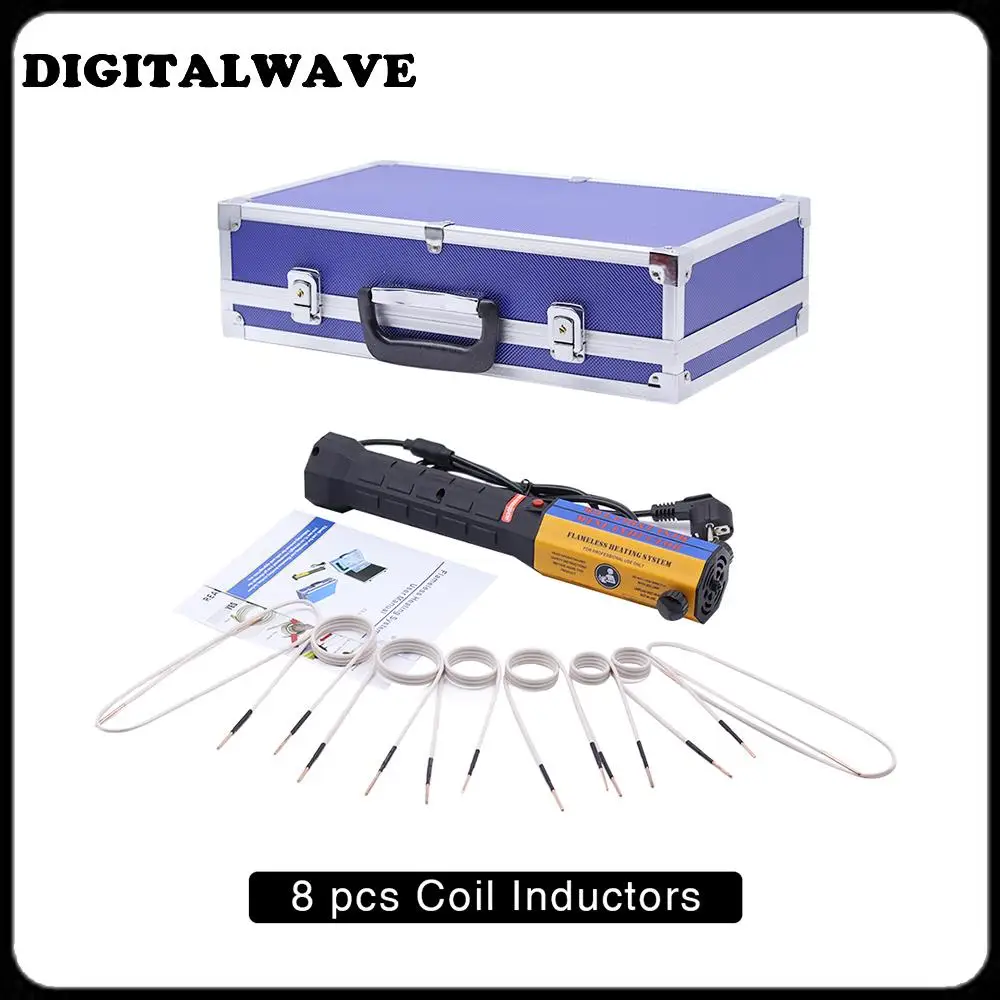 Kit Aquecedor por Indução Magnética para Calor Automotivo sem Chama Mini Indutor Pcs Coil Kits 1000w