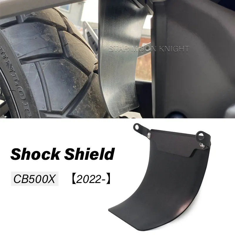 For Honda CB500X CB 500 X 500X CB500 X 2022 2023 - Shock Shield Rear Fender Mudguard Shockproof Cover Splash Guard Tire Hugger