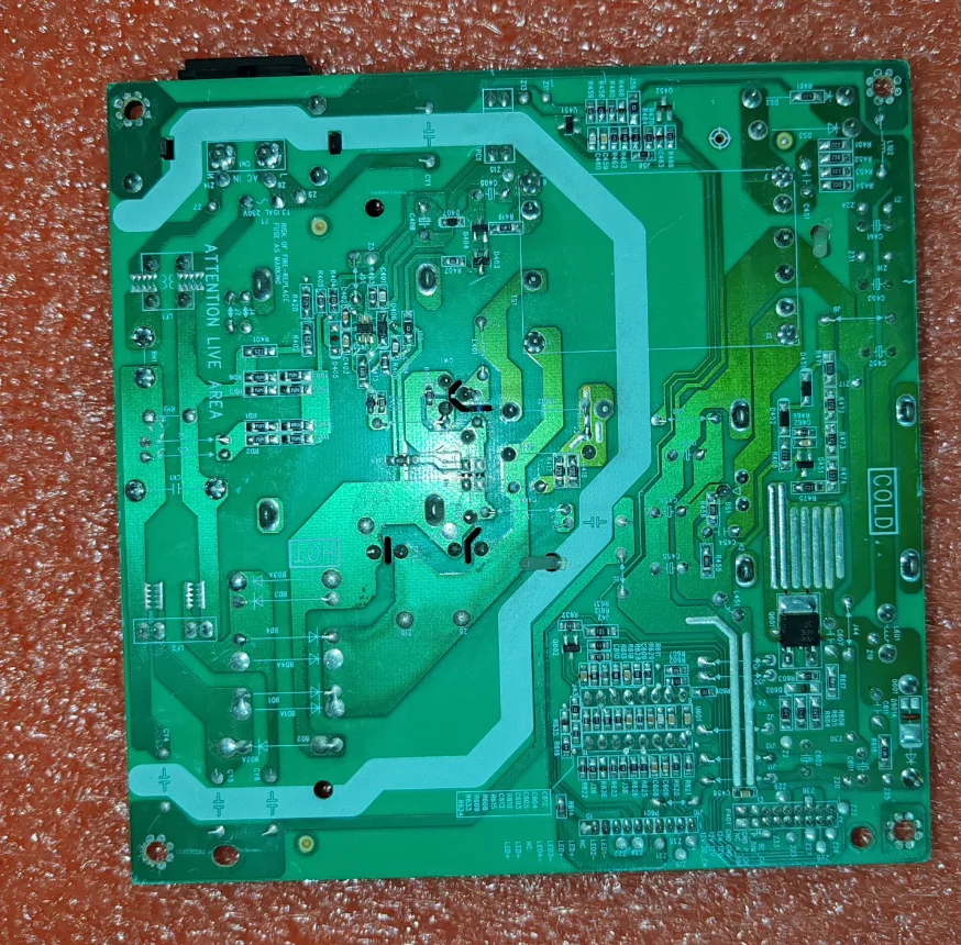 40-L121W4-PWE1CG   LED TV power board, tested well, physical photo