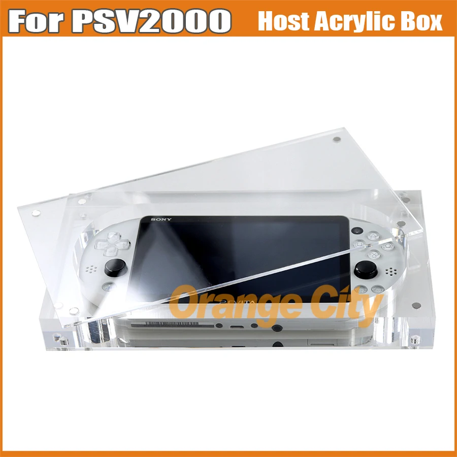 

1PC For PSV2000 Host Acrylic Box Magnetic Suction Cover High Transparency Acrylic Game Display Box