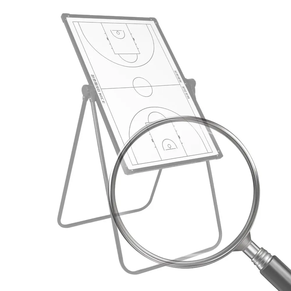 

Double-Sided Whiteboards with Markers Eraser Portable Football Clipboard Multi-Purpose for Basketball Soccer Volleyball Coaches