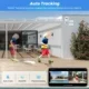

8MP 4K Wi-Fi уличная IP-камера с двумя объективами и двумя экранами уличная беспроводная камера Ai автоматическое отслеживание CCTV охранное видеонаблюдение