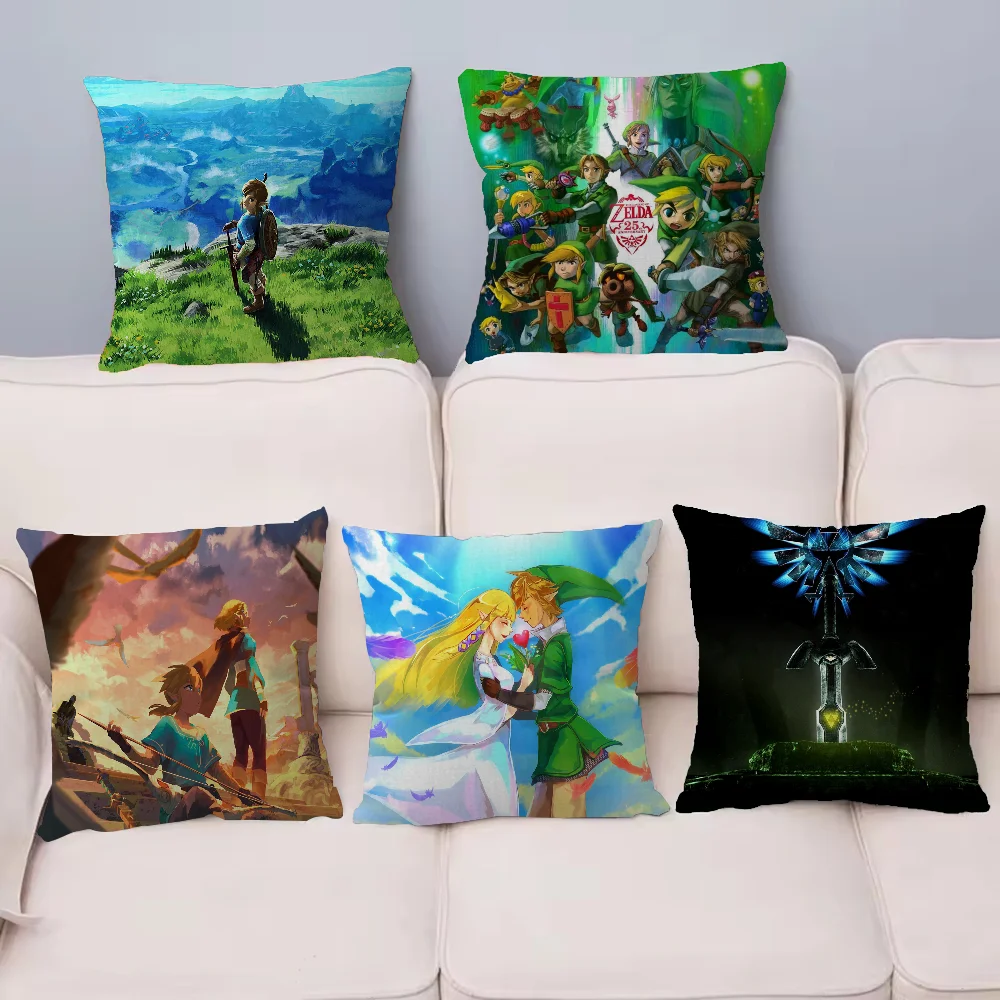 

Game Legend X Zelda Pillow Gifts Home Office Furnishings Bedroom Sofa Car Cushion Cover case 45x45cm