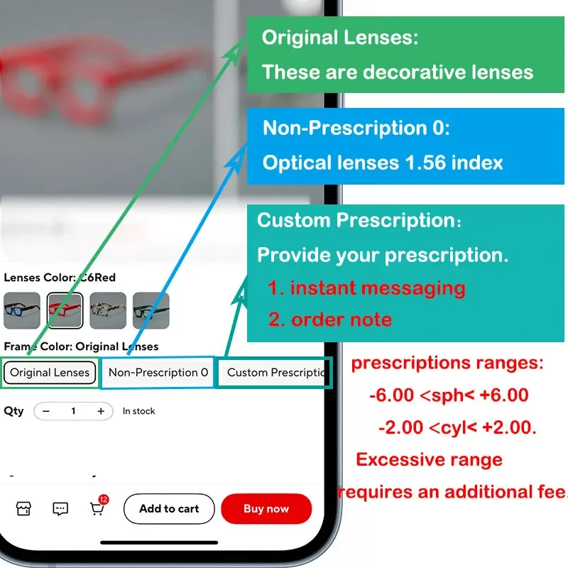 57079 moda damska kolorowe okrągłe oprawki do okularów Vintage zawias sprężynowy optyczne przezroczyste okulary okulary blokujące niebieskie światło — zdjęcie 4