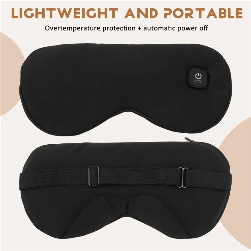 Smart Temperature-Controlled Eye Mask Fatigue-Relieving Sleep Eye Protector Relieving Eye Strain, Improving Sleep-Y48A