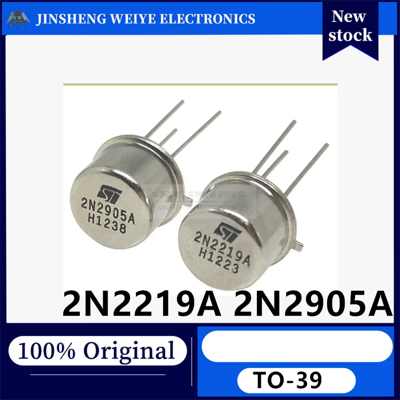 (5/20 pieces) 2N2219A+2N2905A 2N2219A 2N2905A TO-39 Transistors Matching Transistors Brand New Original Stock