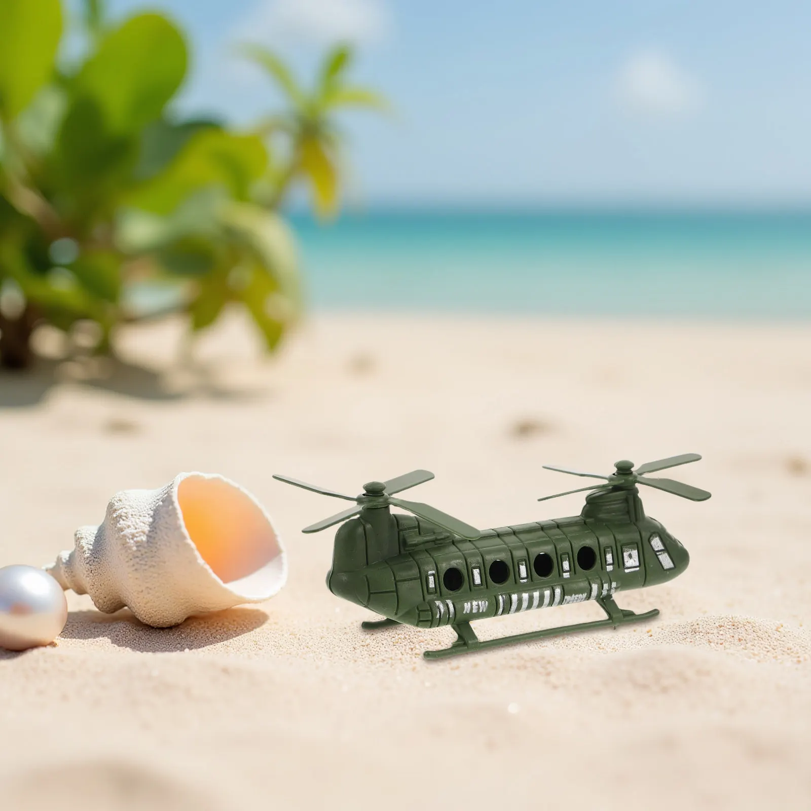 20 stuks helikopter militaire vliegtuigen voor kinderen realistisch plastic vliegtuig met dubbele motor - zandtafel display decor voor slaapkamer