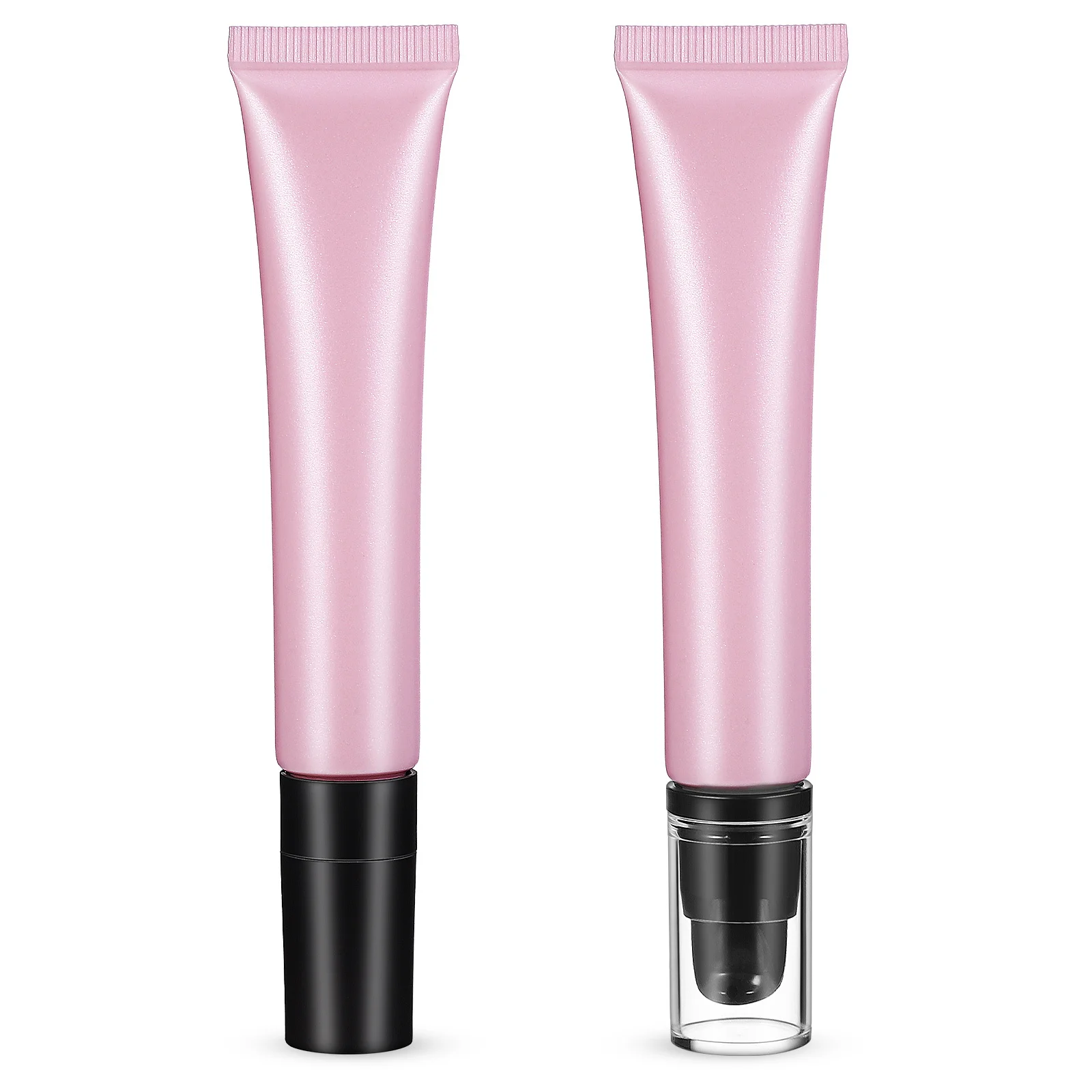 2 Stuks Zachte Buis Kit Lege Make-Up Buizen Reisformaat Knijpcontainers Voor Cosmetica Huidverzorging Doseren Hervulbare Draagbare