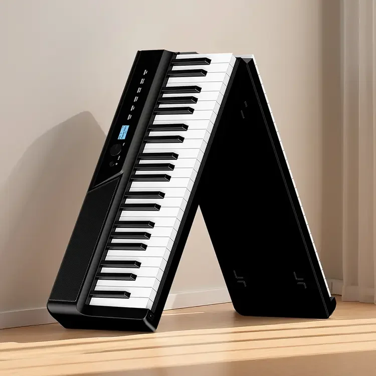 Terence V50 Portable 88 Keys Digital Music Folding Keyboard Electronic Organ Electric Piano Professionnel