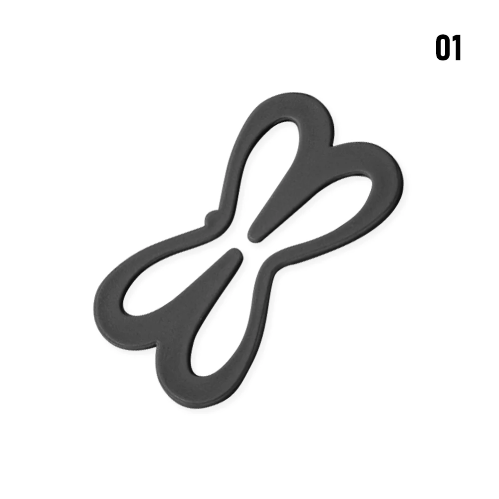 Anti-Slip Fivela Ajustável Bra, Roupa Interior Invisível, Anti-Slip, Cinta Gota, Ombro Transparente