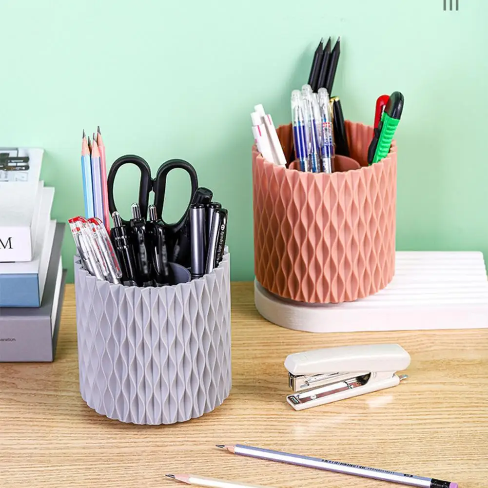 แปรงแต่งหน้าแปรงแต่งหน้า Chic Multi-ใช้หมุนได้นักเรียนปากกา Organizer อิสระ360องศาการหมุนปากกาคอนเทนเนอร์