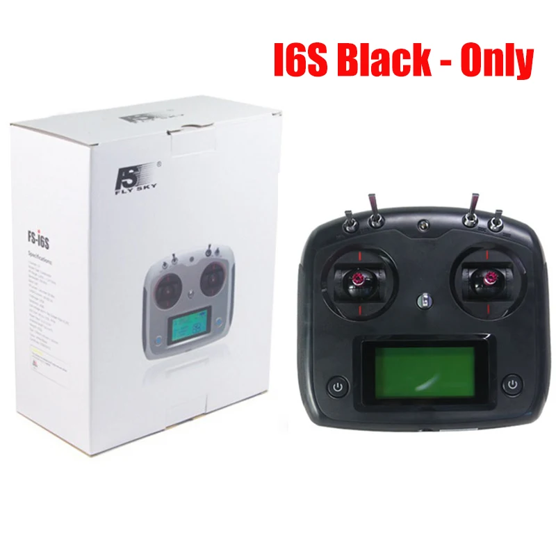 FLYSKY FS-i6S I6S 2.4G 10CH AFHDS 2A Centering Throttle Transmitter IA6B IA10B Receiver RetailBox for RC Cars Boats Drone Toys image 3