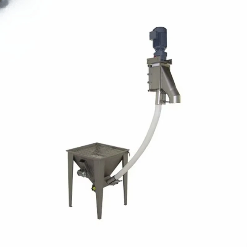 Stainless steel flexible screw conveyor - durable and bendable hose for restaurants
