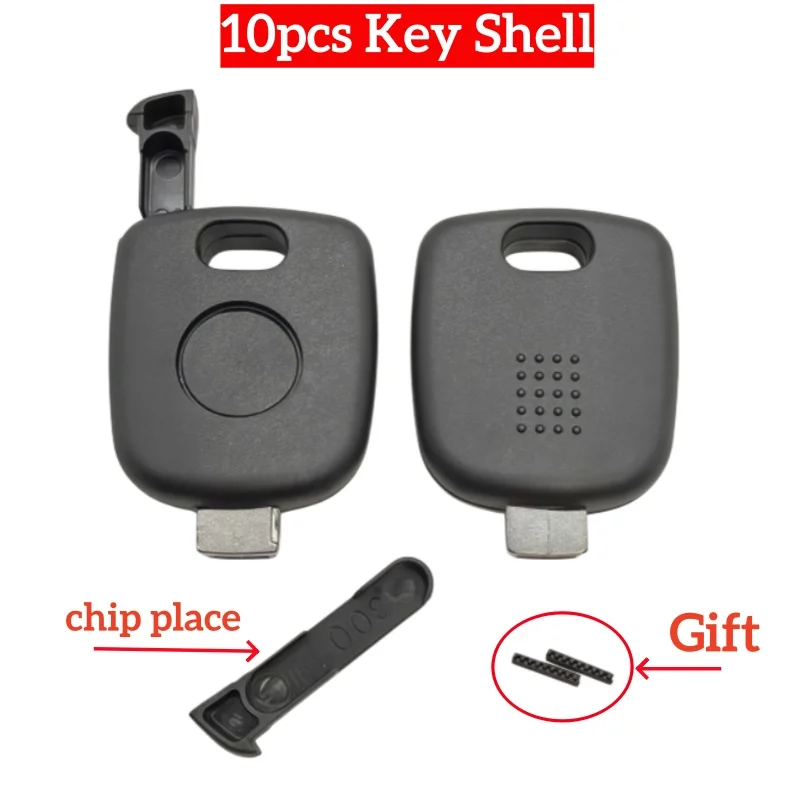 10pcs KD Key Blade Shell VVDI Key Blank Case Non-Chip Head for KEYDIY Xhorse Key Blade for HU66 SIP22 TOY43 Universal Key Blade