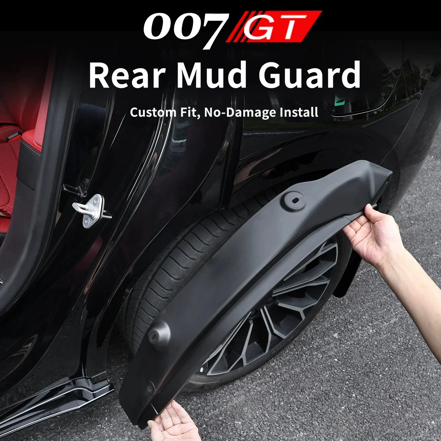 For Zeekr 7GT 2025 2026 Car Wheel Inner Fender Mud Flaps Splash Guard Durable Weather Anti-Scratch Car Protector Accessories