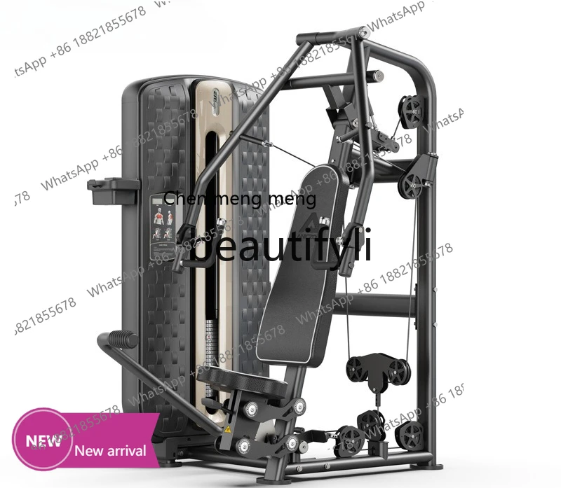 

Sitting chest push, gym commercial chest muscle strength trainer supine upward oblique chest push trainer