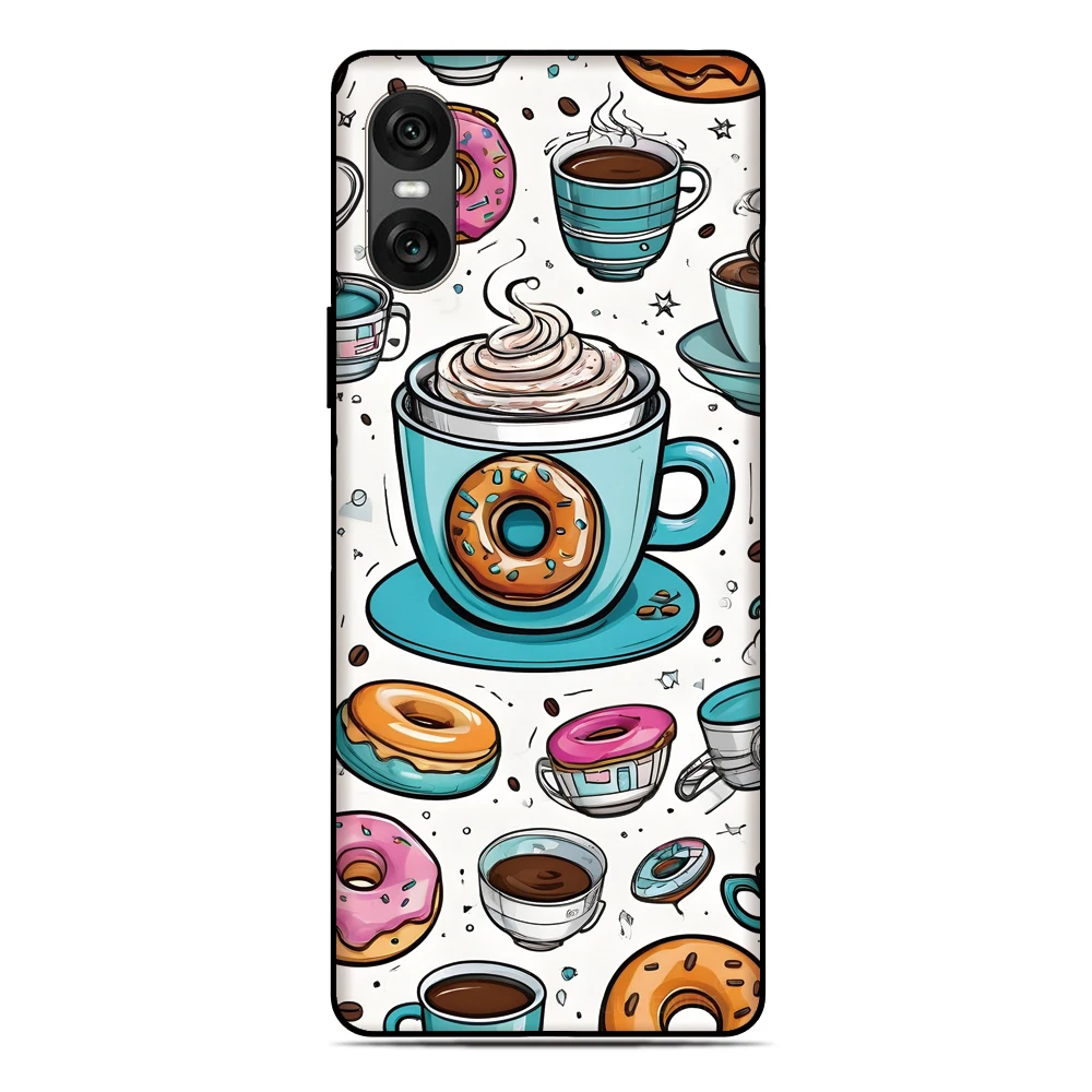 Comic Coffee Cover For ZTE Blade V70 V60 V50 Design 4G 5G V9 V10 V30 V40 Vita V2020 V41 Smart Nubia Z40s Z40 Pro Phone Case