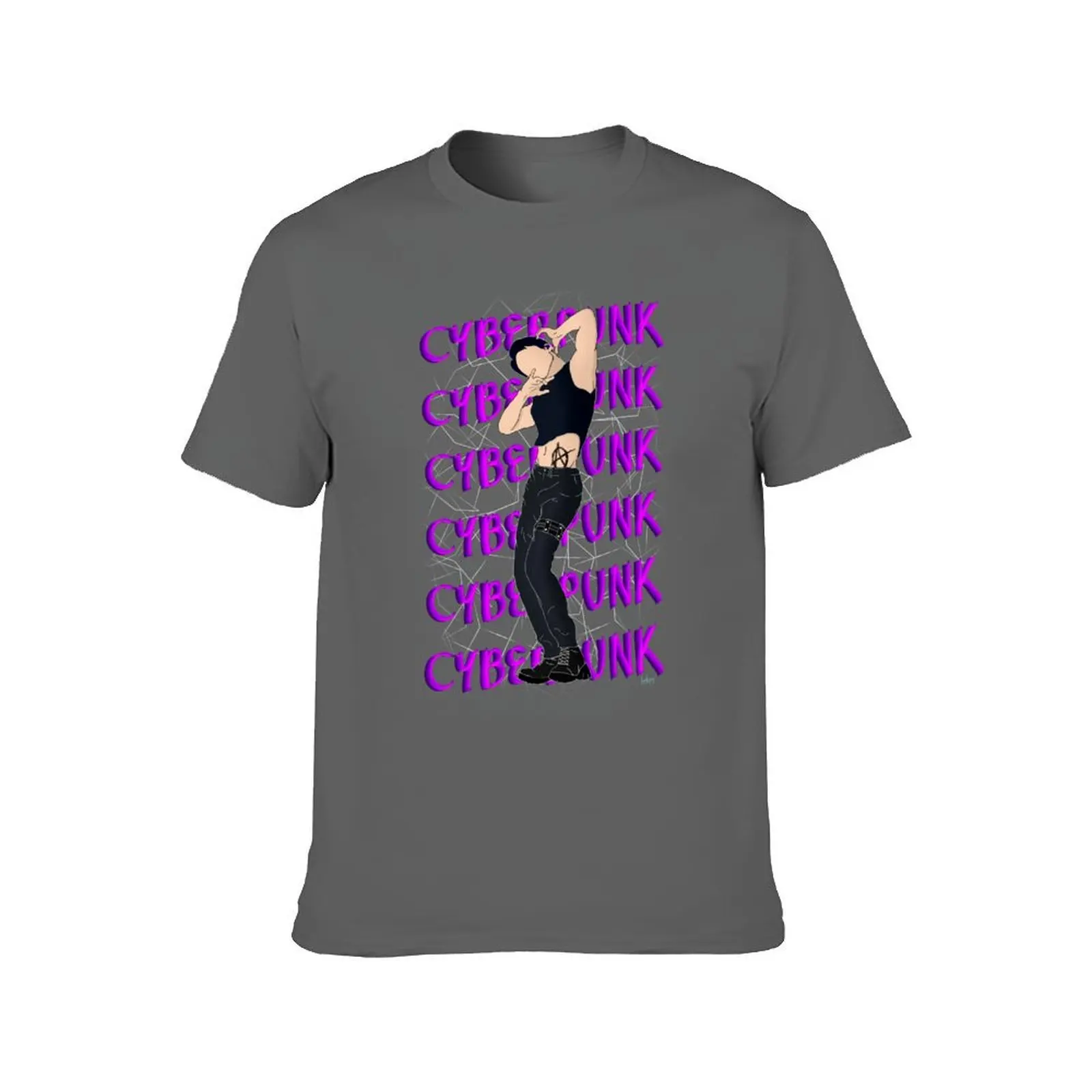 ATEEZ - Cyberpunk Inspired Design T-Shirt man t shirt designer t shirts for man slim fit T-Shirt