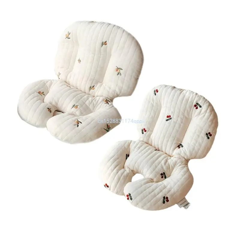 Cotton Đệm Ghế Ăn Mềm Mại & Thoáng Khí Xe Đẩy Miếng Lót Ấm Cao Ghế Thảm Chống Trơn Trượt Dày Đệm Miếng Lót trang Sức Giọt