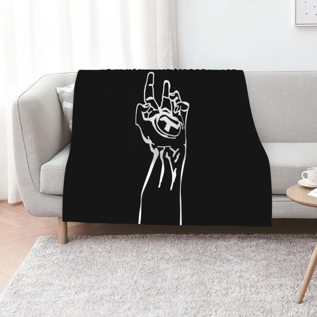 Half-Life 2 born Graffiti Classic Throw Blanket wednesday Vintage For Sofa Thin Furry Blankets