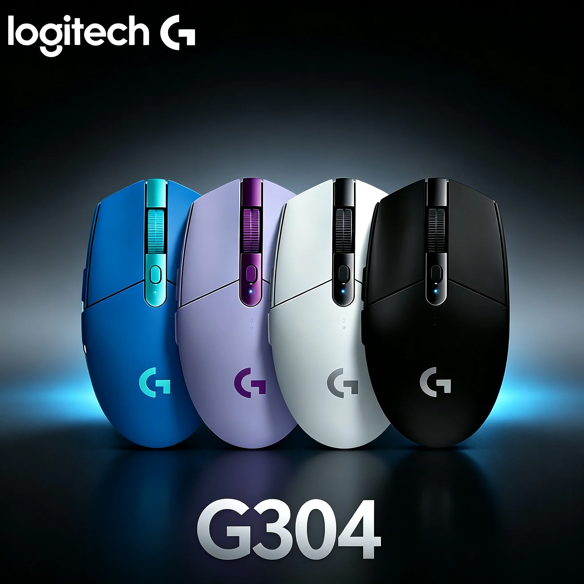 Logitech G304 Wireless Laptop Mouse Fast Response For Gaming Operation And Office Document Handling