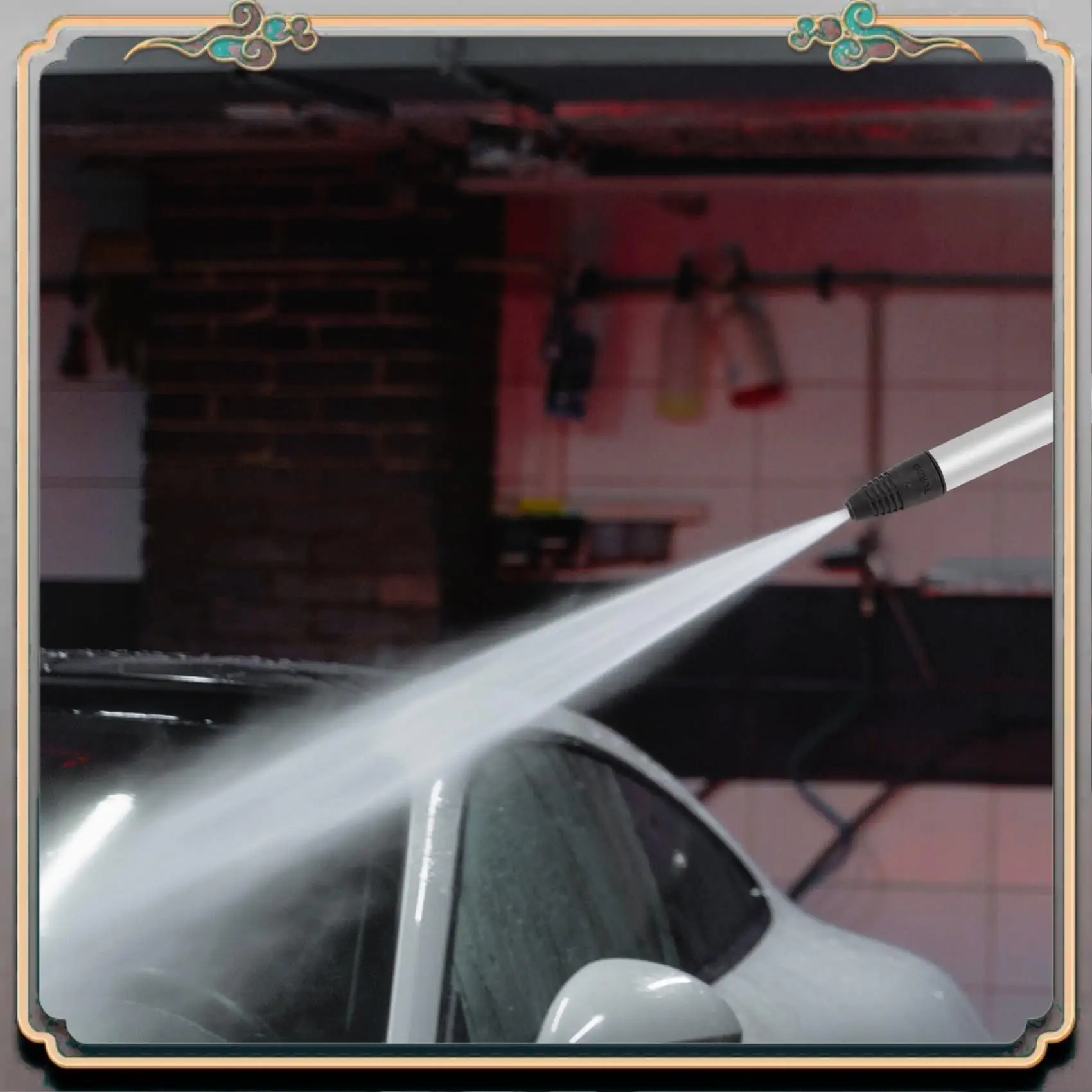 Lavadora de alta pressão confiável, pistola de água para lavagem de carro, bico turbo rotativo, spray para karcher lavor comet vax