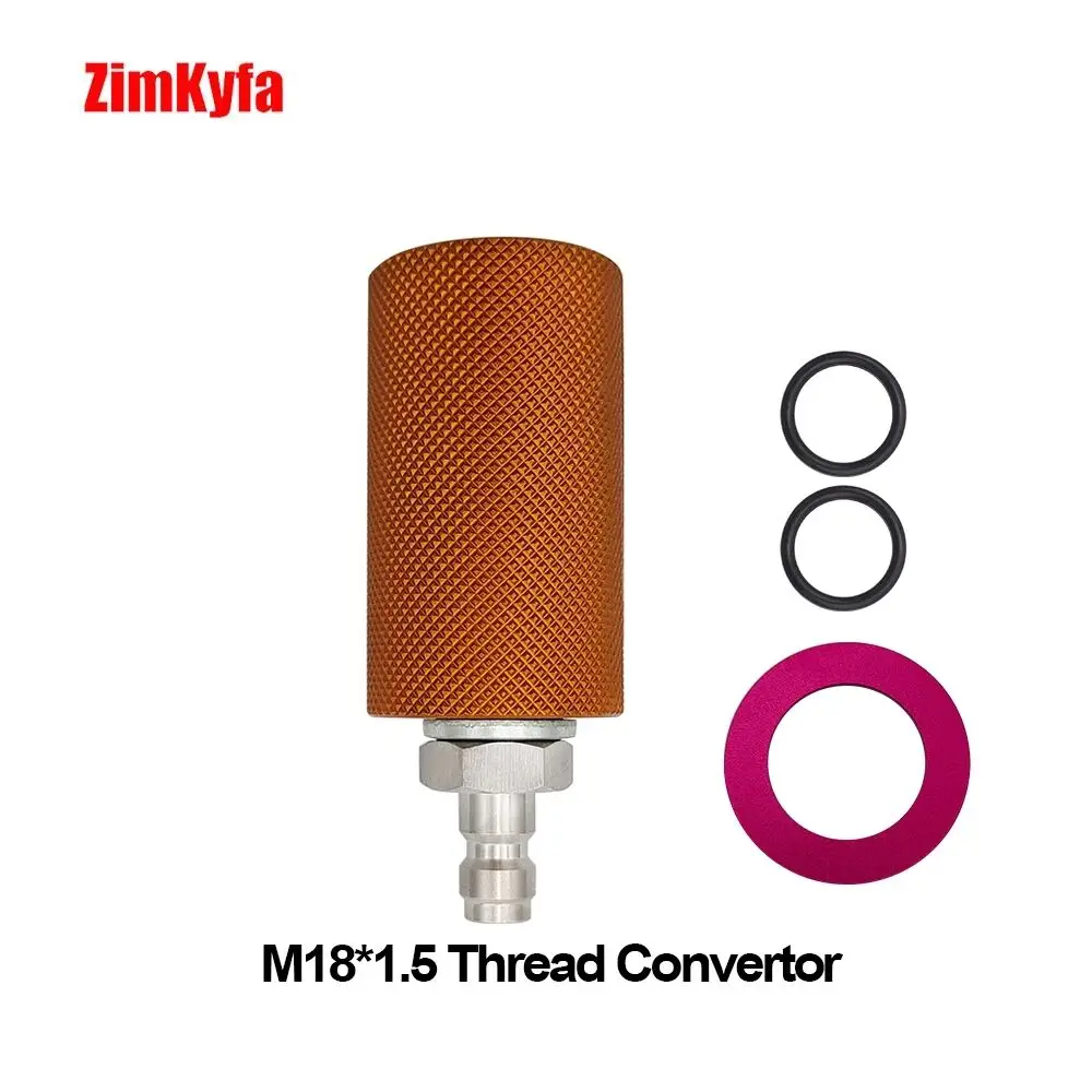 New M18 * 1.5 Soda Valve Converter for SodaStream Terra Soda Art DUO Tr21-4 Threaded to External CO2 Tank Adapter Hose Set