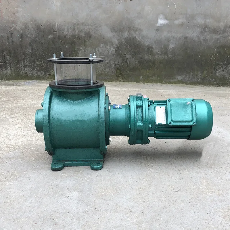 combined air shut-off, sealed air lock valve, special granular material and powder rotary air shut-off
