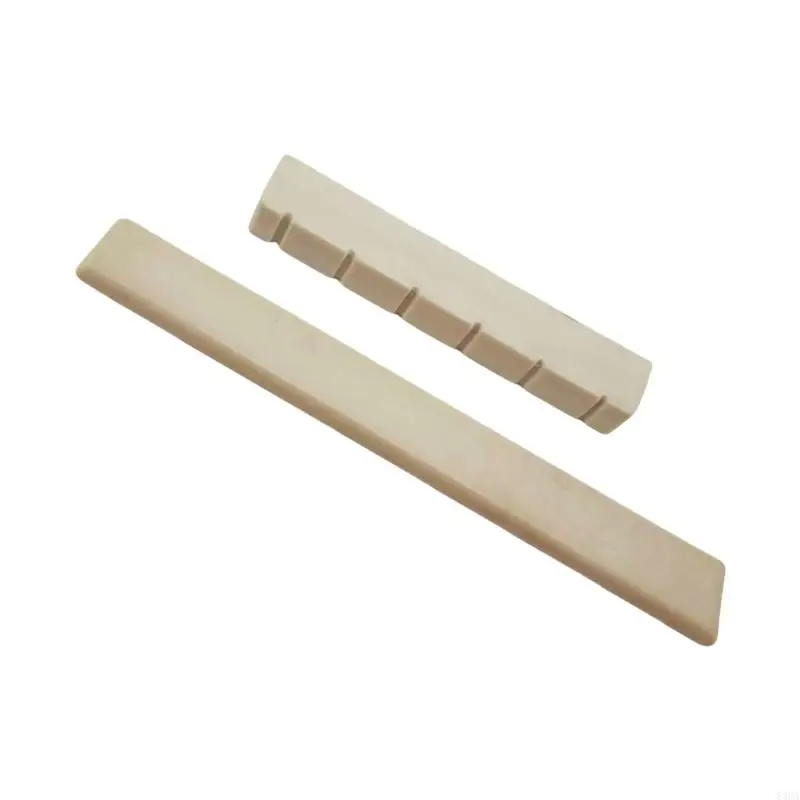 Guitar Bridge Saddles with Nut Acoustic Guitar Accessories Plastic Steel Texture for Right Handed 6 String Instruments - Image 3