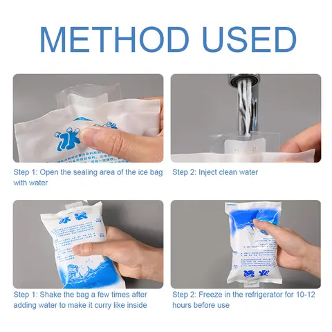 5/10 st kylväskor, gel-ispåsar, återanvändbara kalla kompresser, varm och kall gel-ispåse, för skador, smärtlindrande ispåse 12 best sales kall gel - №12