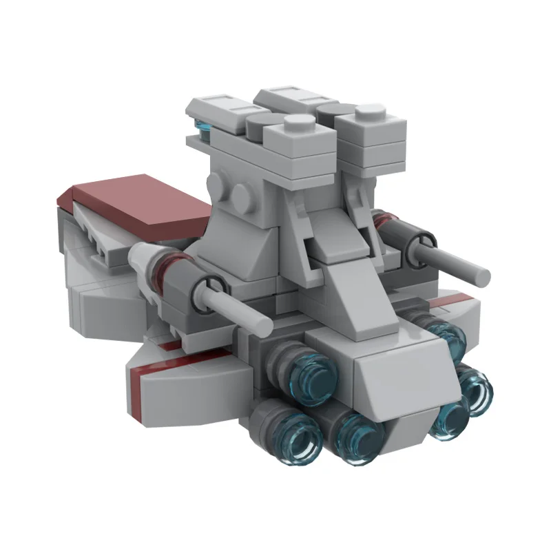 122 PCS Star Scuffle Star Destroyer Microfighter MOC Personalizza Blocco di costruzione modulare Design popolare Fai da te Ragazzi Regali giocattolo per le vacanze