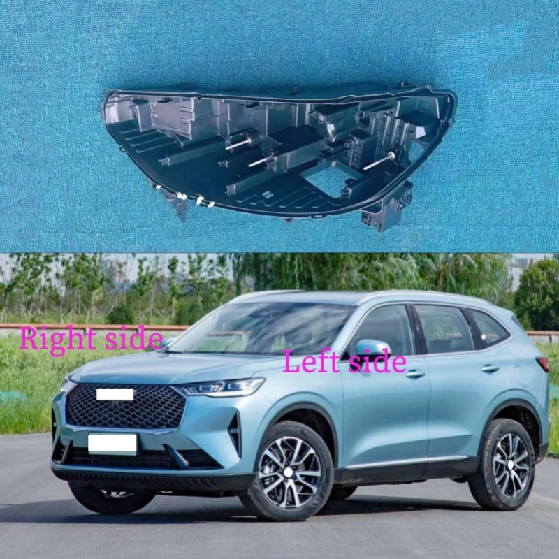 For Great Wall Haval H6 Third Generation 2021 2022 Headlight Base Headlamp House Headlamp Rear Cover Headlight  Back Rear Shell