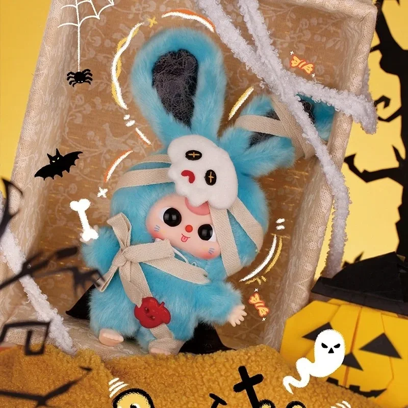 الجديد في المخزون الطفل ثلاثة قلعة الهالوين مغامرة صندوق أعمى لطيف أفخم دمية سطح المكتب زخرفة الكرتون أنيمي هدية الهالوين #6