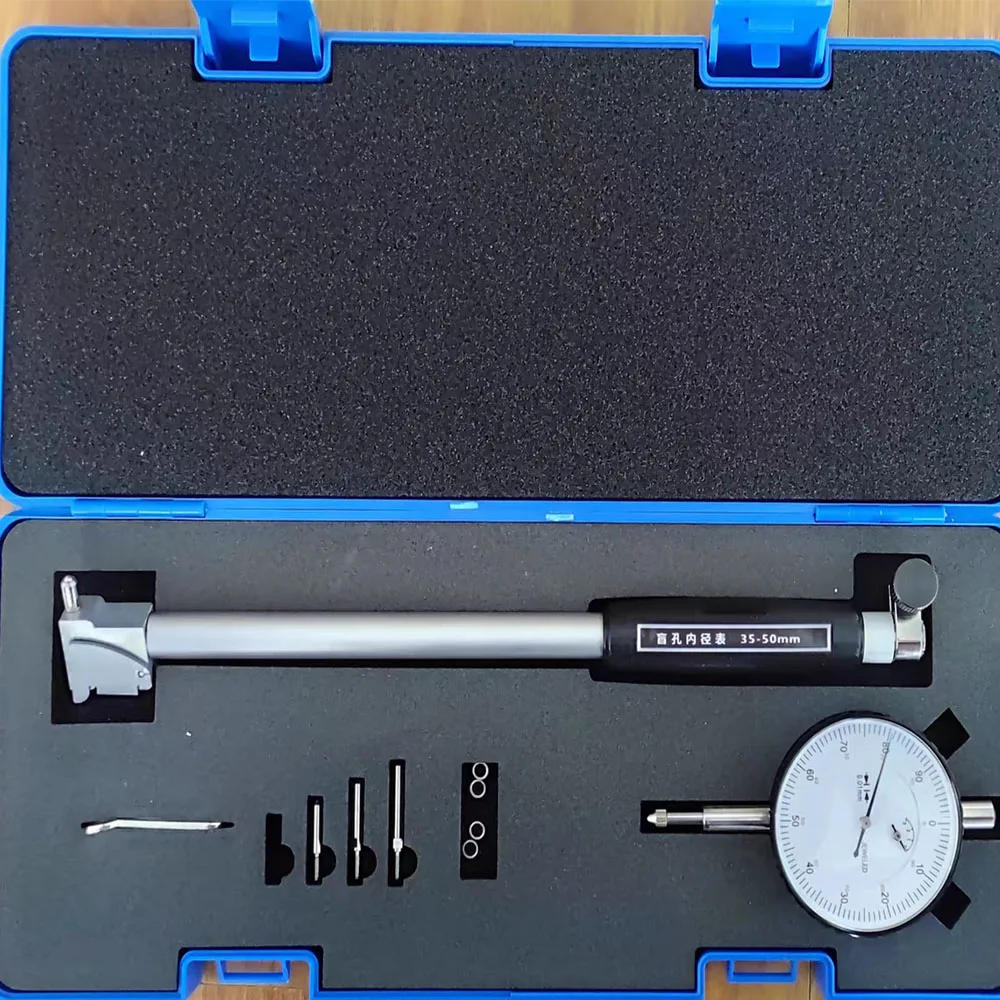 Dial bore gauge measre Shallow step round circular hole 2.5mm tips height bottom blind deepcorner stopper short low superficial