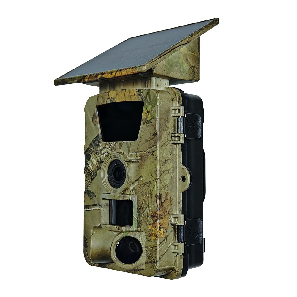 【2024 Newest】60MP Wildlife Camera, Solar Powered, Night Vision, WiFi/APP, IP66, 120° Wide Angle, Motion Detection, Waterproof