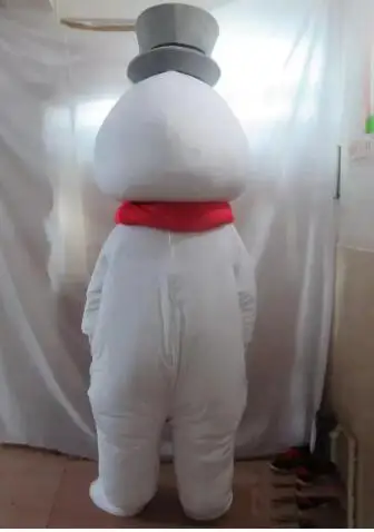 Nowa postać na Halloween dla dorosłych śliczny bałwan lalka sukienka świąteczna całe ciało rekwizyty strój kostium maskotka