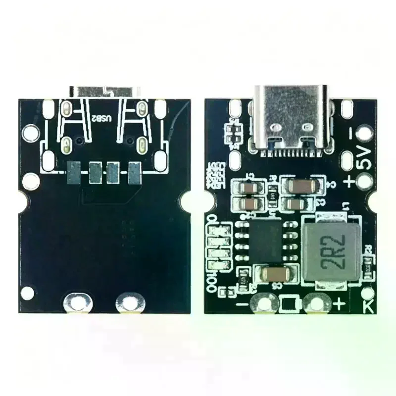 1 Set Charging Protection Board Type-C USB 5V 2A Charge Discharge Module Boost Converter Power 4.2V 4.35V 18650 Lithium Battery