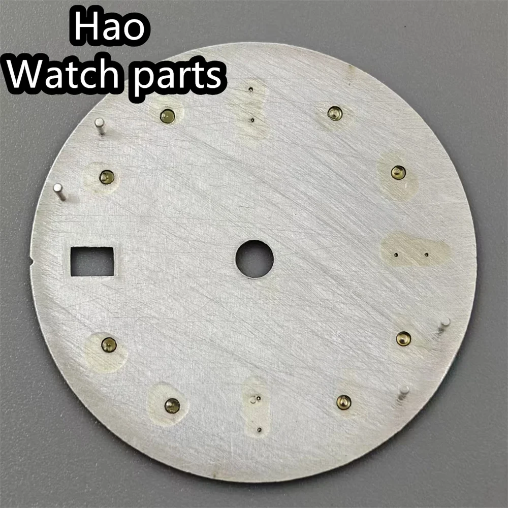 BLIGER 29 мм NH34 Циферблат часов Черно-белый циферблат с набором стрелок C3 Зеленый светящийся подходит NH34 Автоматический механизм Мужские детали часов