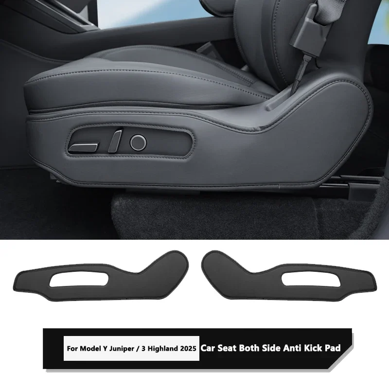 

Seat Both Side Anti-Kick Pad for Tesla Model Y Juniper Launch / 3 Highland Seat Anti-scratch Protective Car Interior Accessories