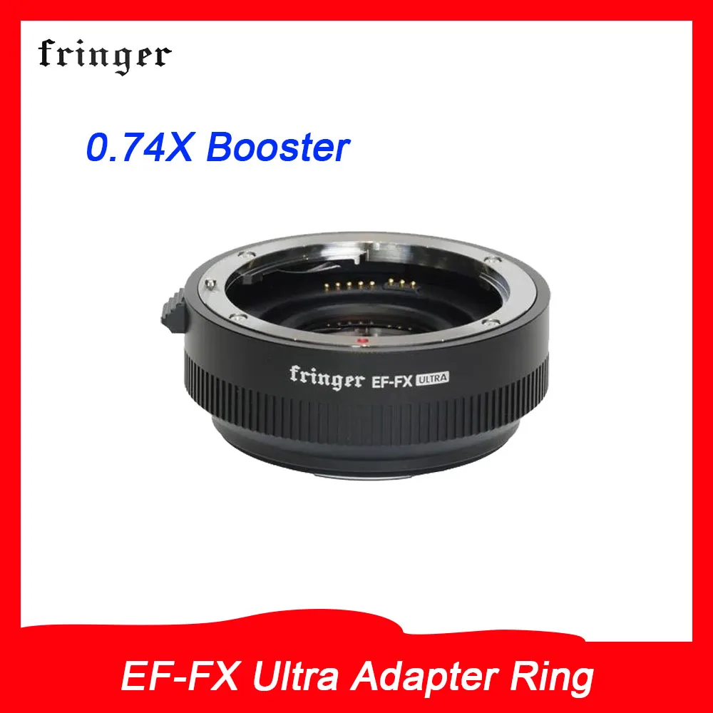 

Усилитель скорости Fringer EF-FX Ultra 0,71x с функцией обнаружения фазы AF Canon EF для Fujifilm X Без задержки, без уровня