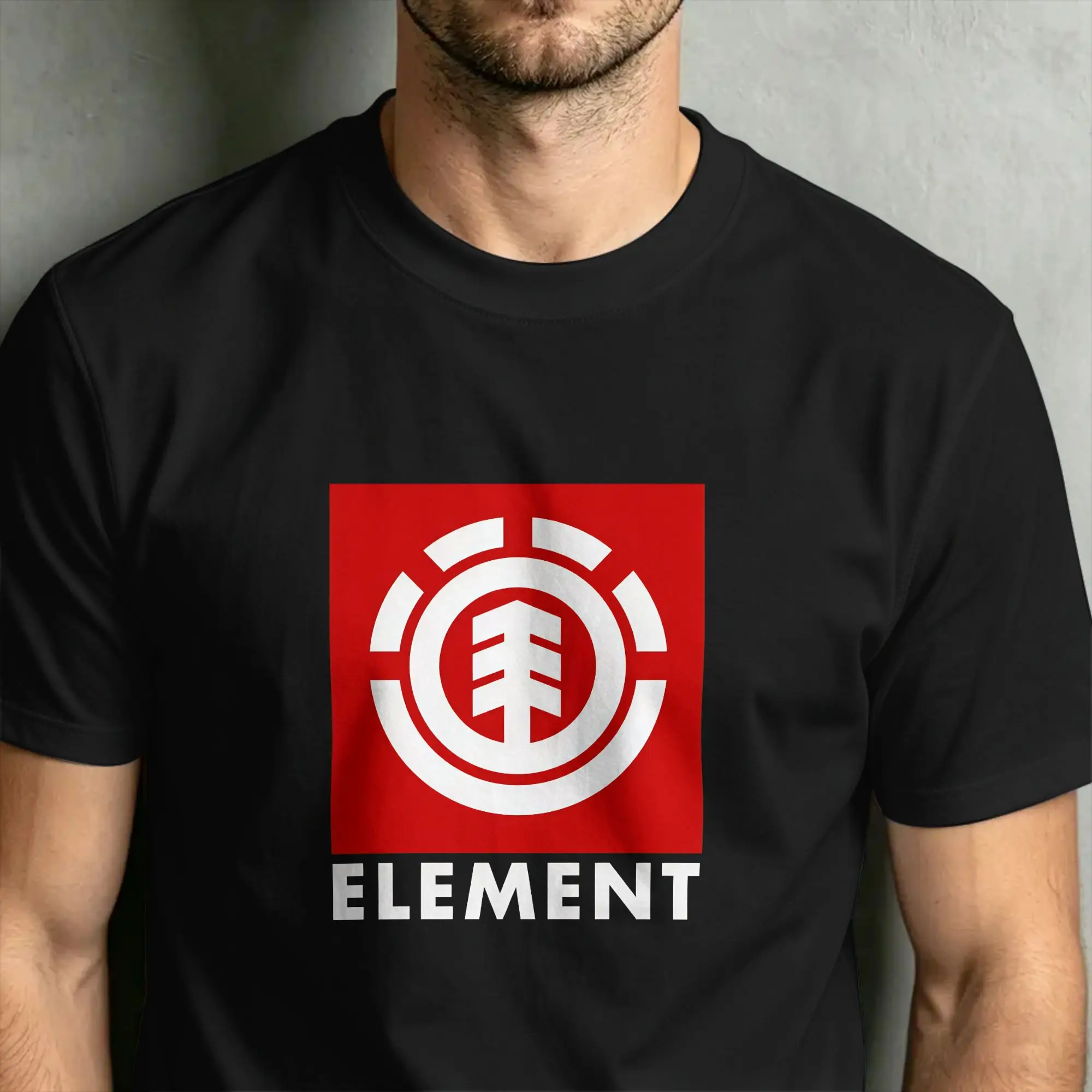 Herren-T-Shirt „Element Of Surprise Periodic Table Nerd Geek Science“ aus Baumwolle, kurzärmelig, Kleidung für den Sommer – Detail 6