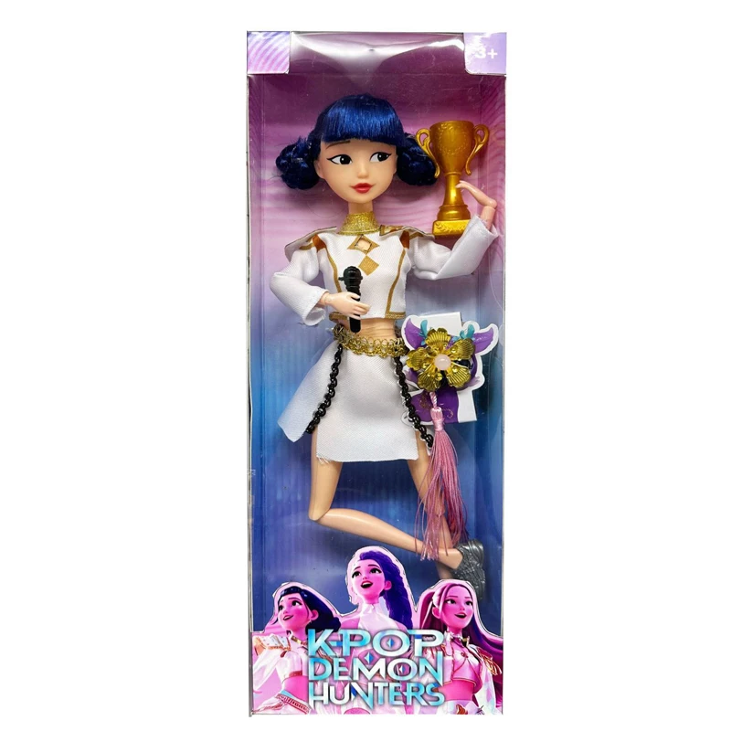 Zabawki HOT Doll Toys Kpop Demon Hunters Figurki Akcji Rumi Mira Zoey Piękne Lalki Księżniczki dla Dziewczynek Plastikowe Zabawki DIY dla Dziewczynek