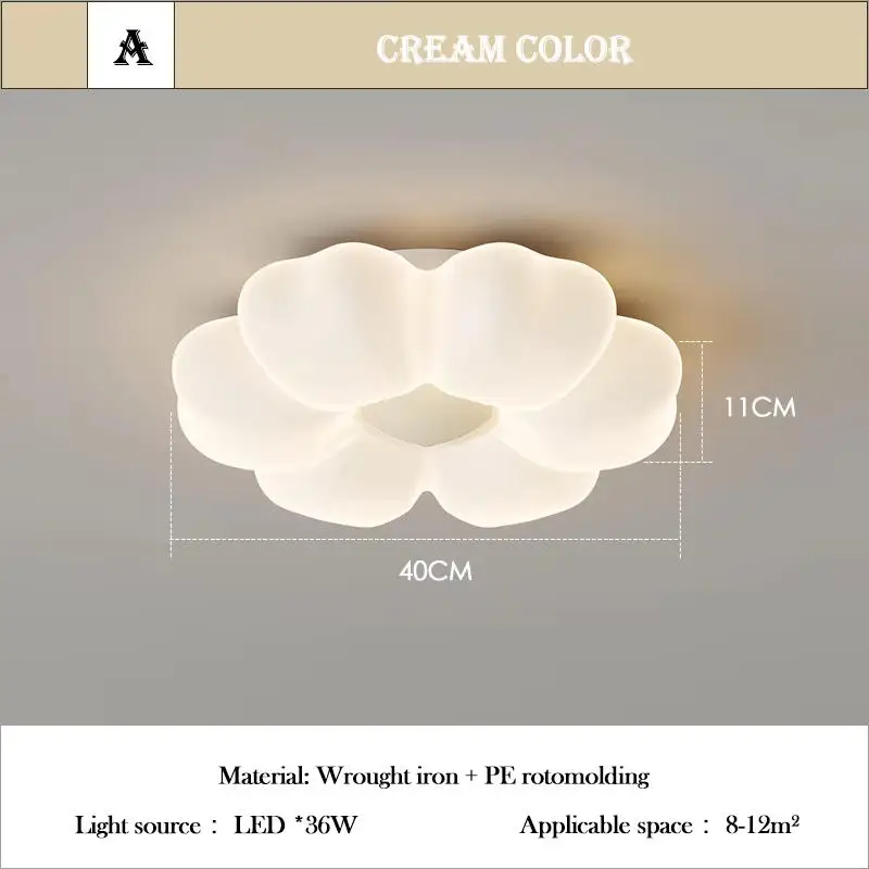 Kinderkamer Bloem Plafondlampen Roze Bloem Prinses Kamer Licht Warm Romantisch Meisje Slaapkamer Kinderkamer Babykamer Plafondlampen