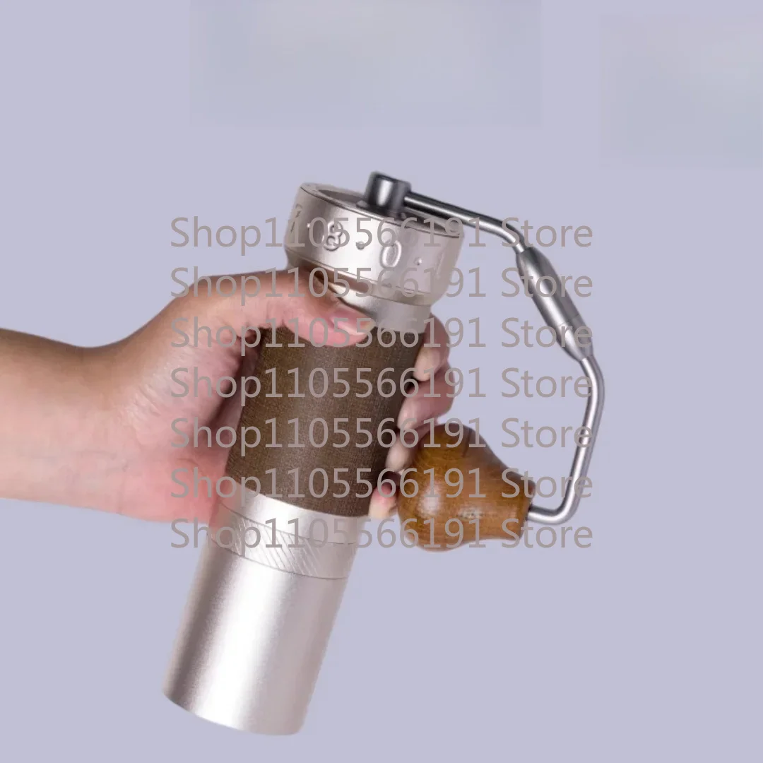 Special Manual Coffee Grinder 48mm burrs finer adjustment mechanism primarily designed for pour-over