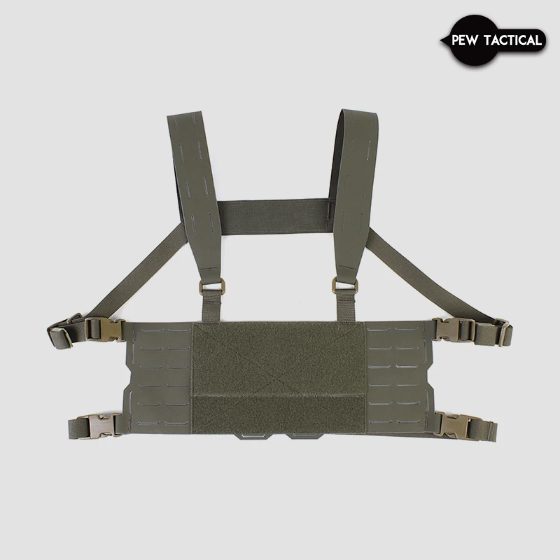 

PEW TACTICAL FERRO STYLE Chesty Rig Wide Harness Airsoft Accessories