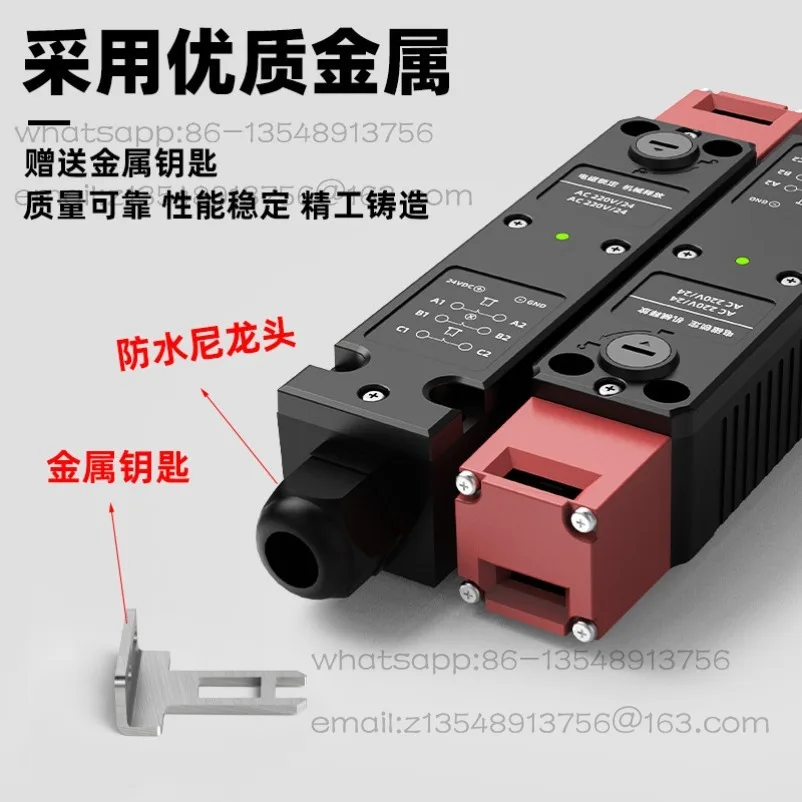 

Electromagnetic Safety Door Switch Lock Latch TZ/CZ-93C Industrial Numerical Control Machine Tool Mechanical Magnetic Equipment